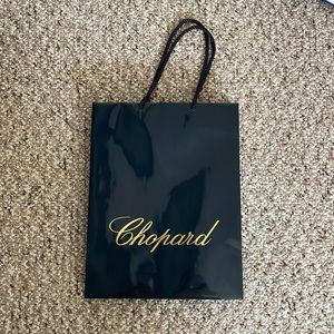 Chopard gift bag in dark blue